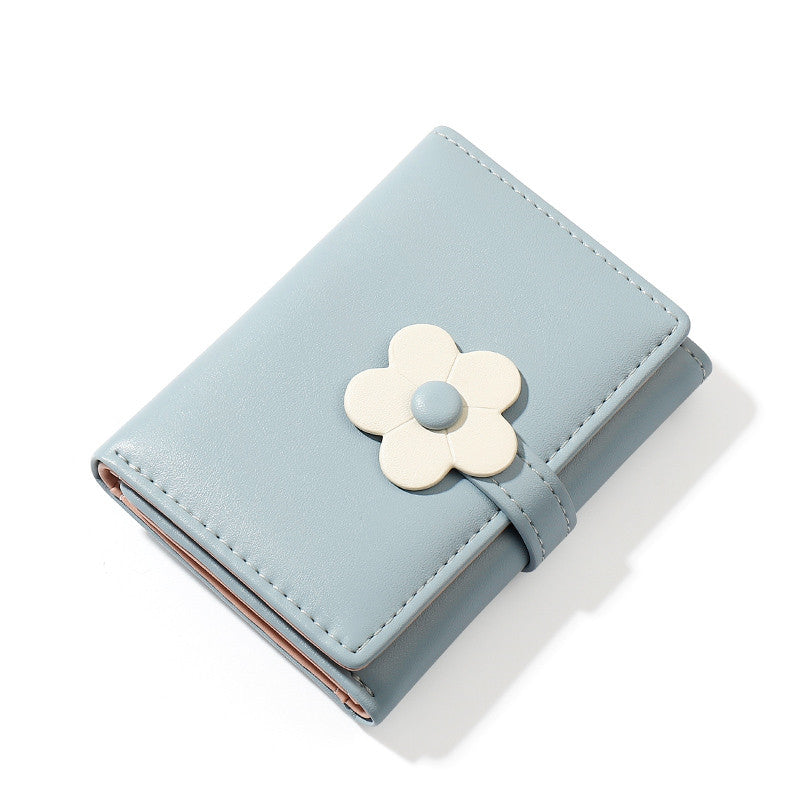 Cute Flower Coin Purse Wallet