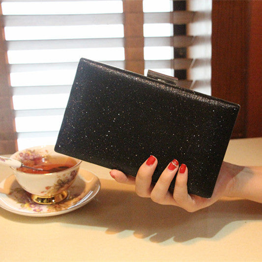 Evening Clutch, Party Bag, Chain Small Purse