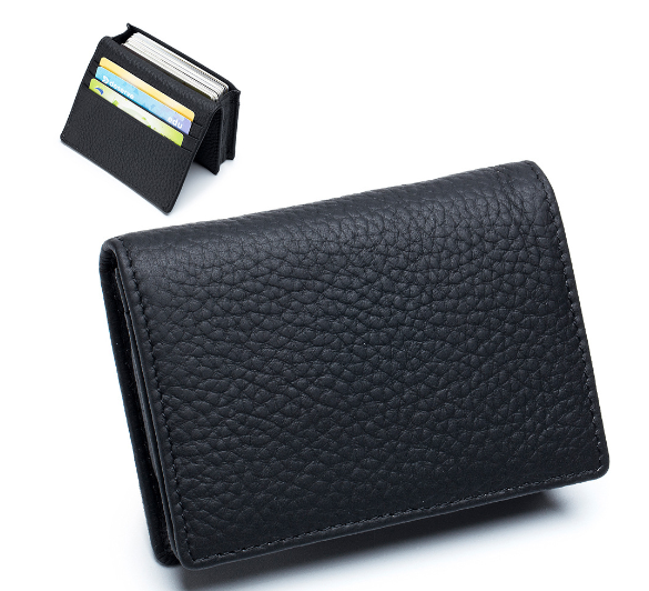 Ultra-thin Cowhide Mini Coin Purse for Women