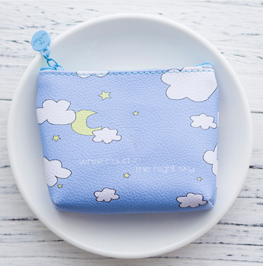 Creative Cartoon Zipper Coin Purse Wallet