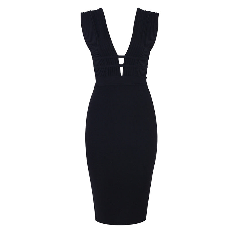 Sleeveless Backless Sexy Bandage Dress