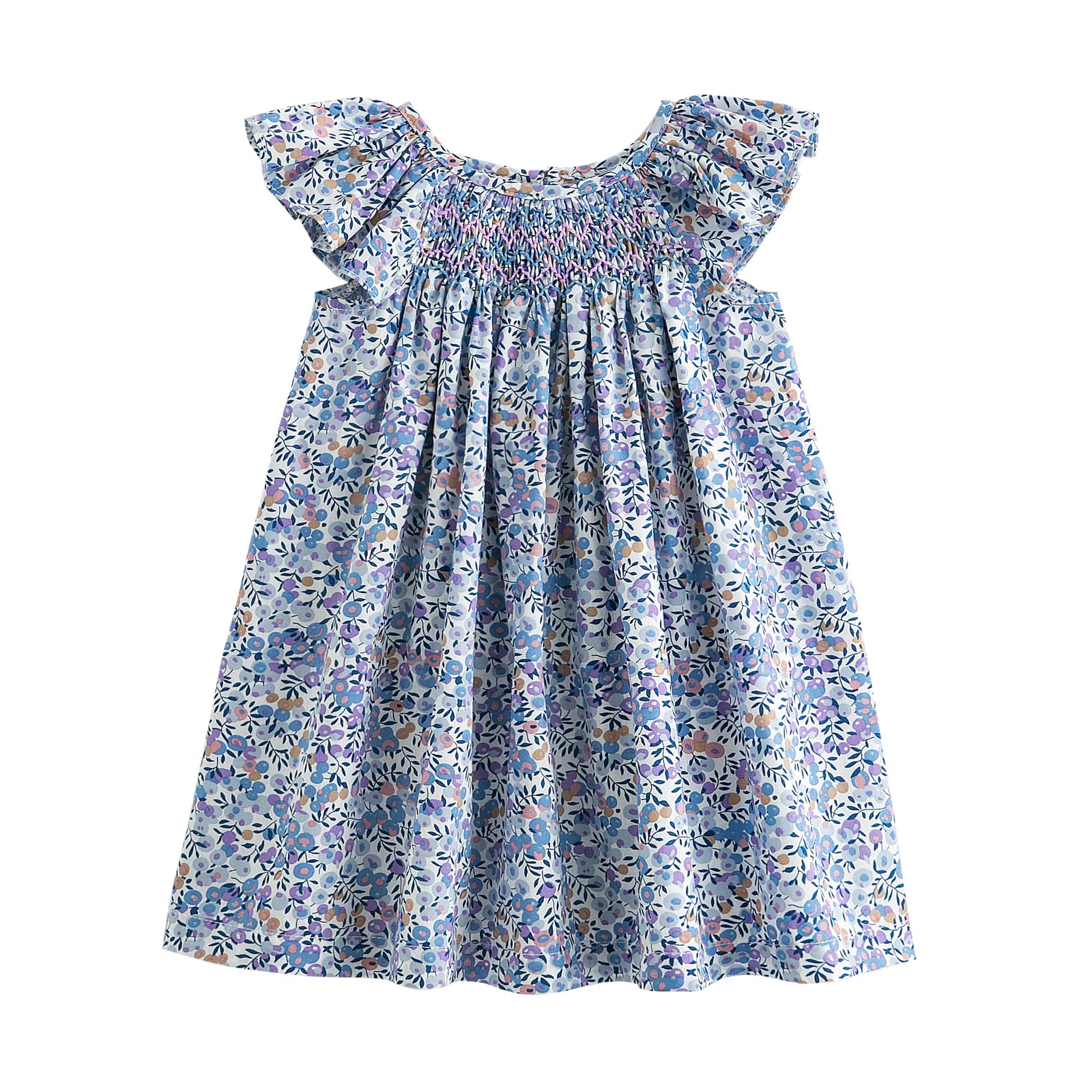 Simplee kids Baby Girls Summer Casual Dresses Toddler Floral Print Sundress Princess Dress for 2T