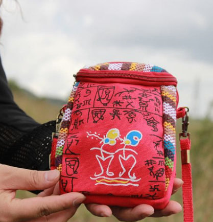 Canvas Mobile Phone Coin Purse