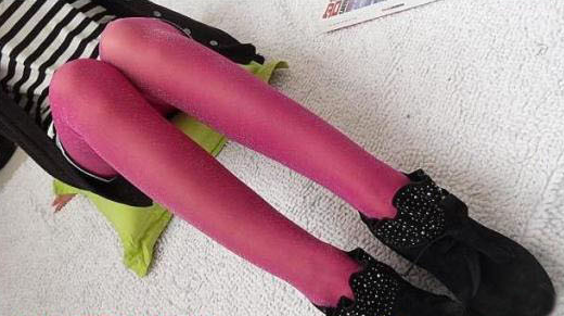 Colorful Silver Thread Stockings - Sexy Pantyhose
