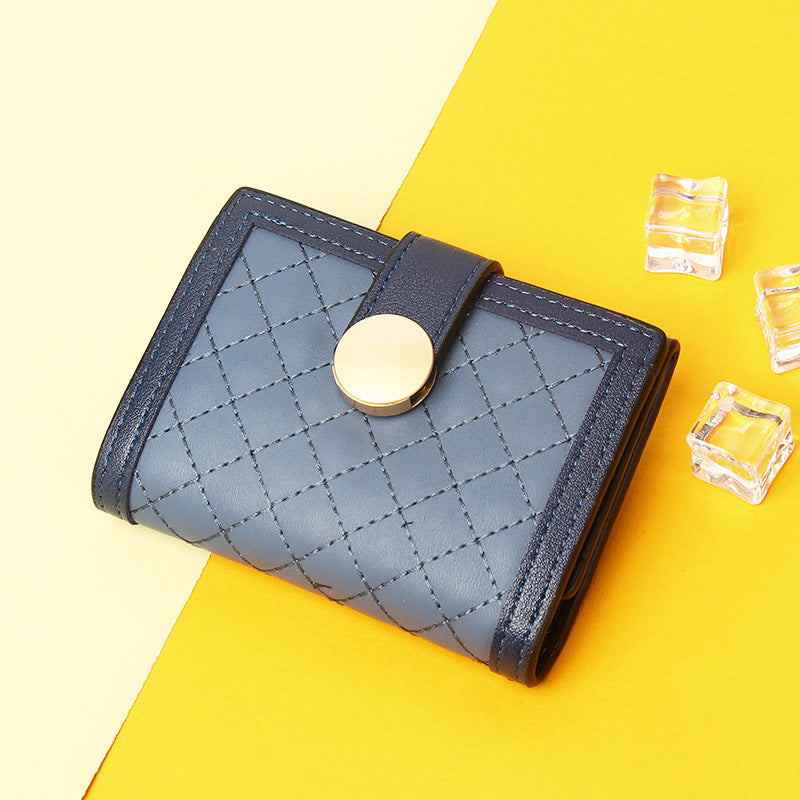 Compact Multi-Card Holder Coin Purse for Students
