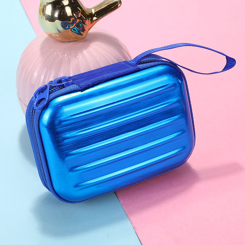 Cartoon Tinplate Coin Purse Mini Key Storage Wallet
