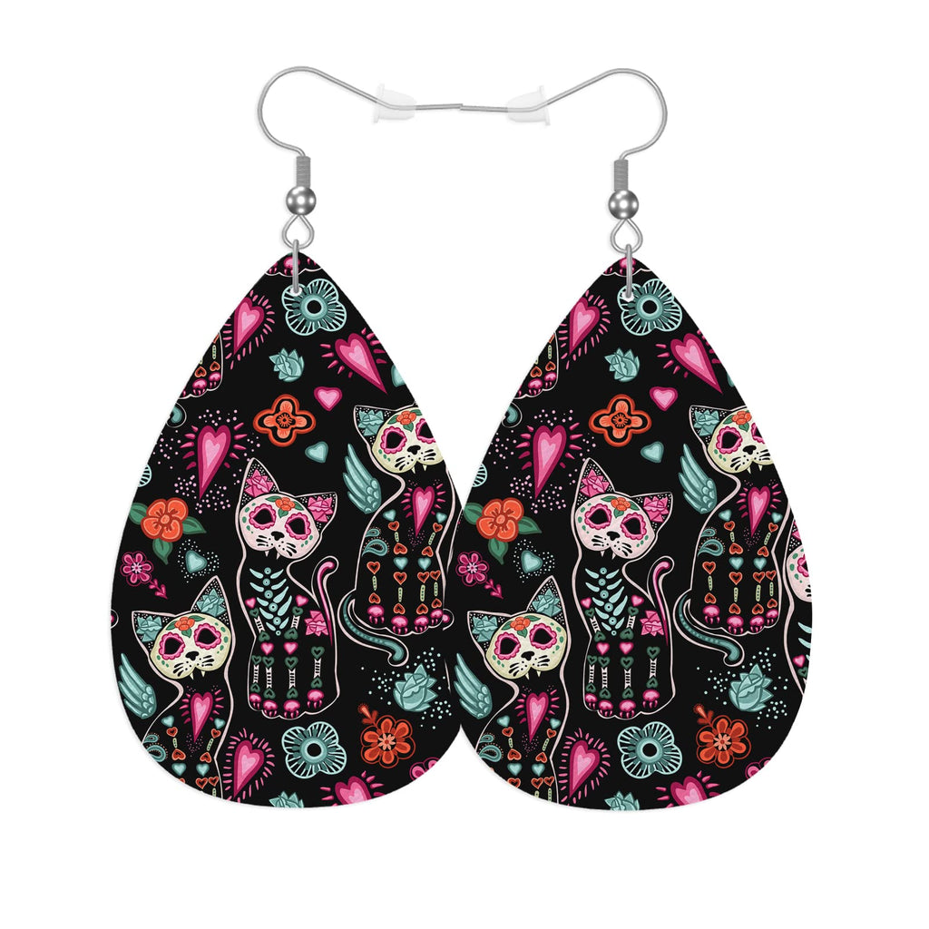 Vosach Halloween Cats Woman Earrings