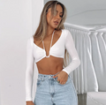 Women's Sexy Long Sleeve T-shirt