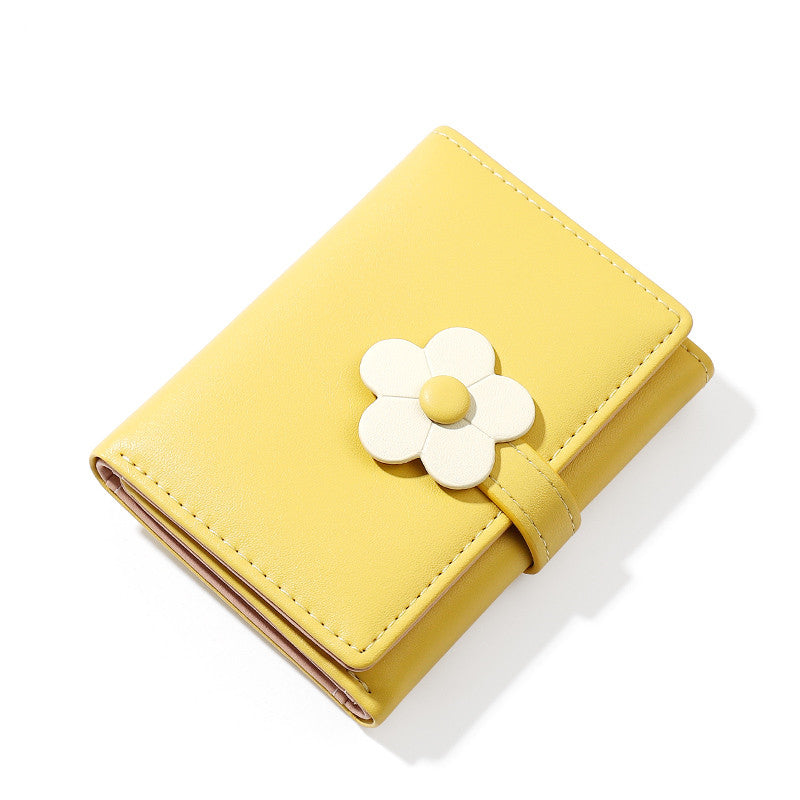 Cute Flower Coin Purse Wallet