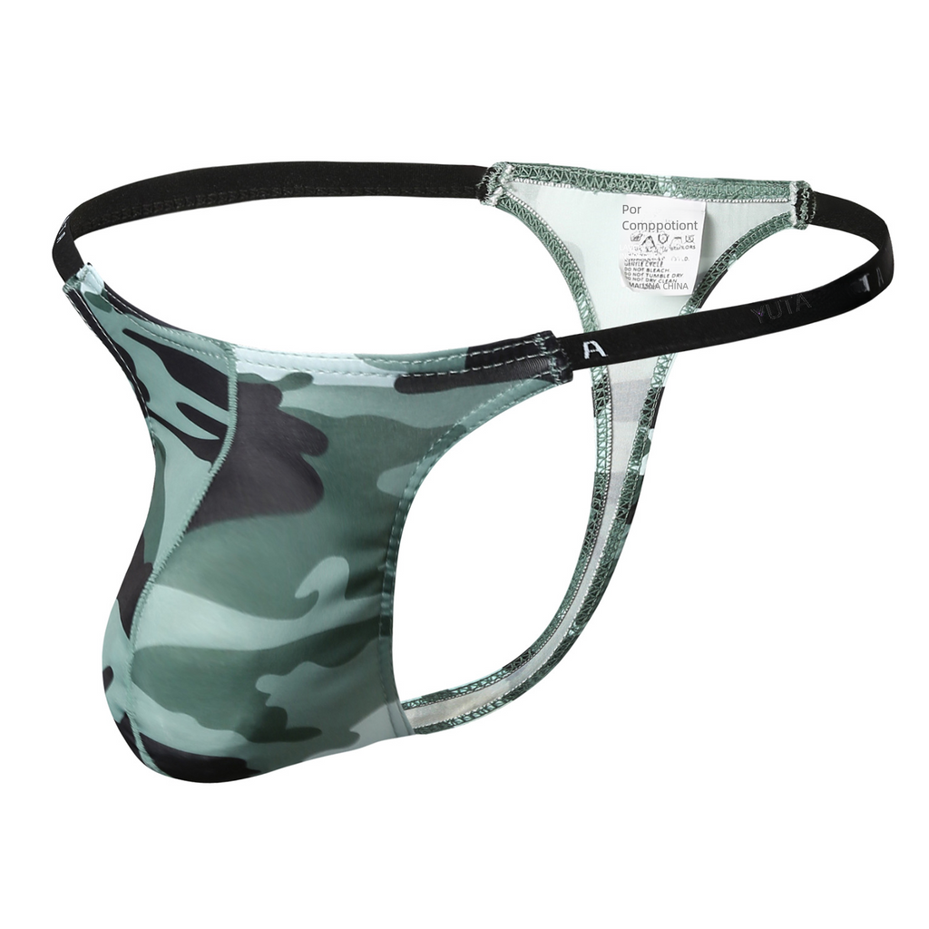 Men's Camouflage Thong Underwear - Sexy Design B623
