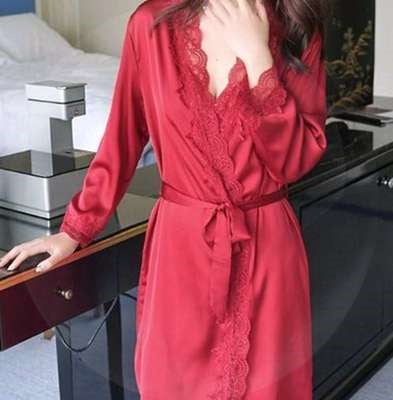 Women's Sexy Robe and Pajama Set