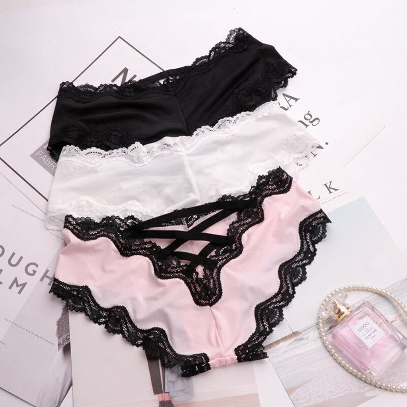 Sexy Cotton Brief Cutout Design