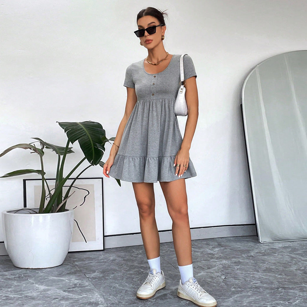 European and American fashion sexy and thin design dresses