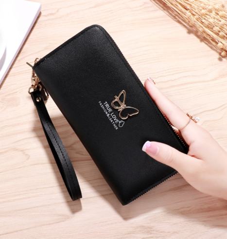 Women's Long Zip Wallet and Coin Purse