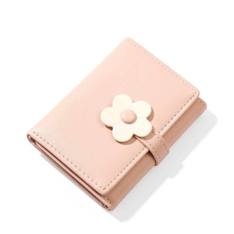 Cute Flower Coin Purse Wallet