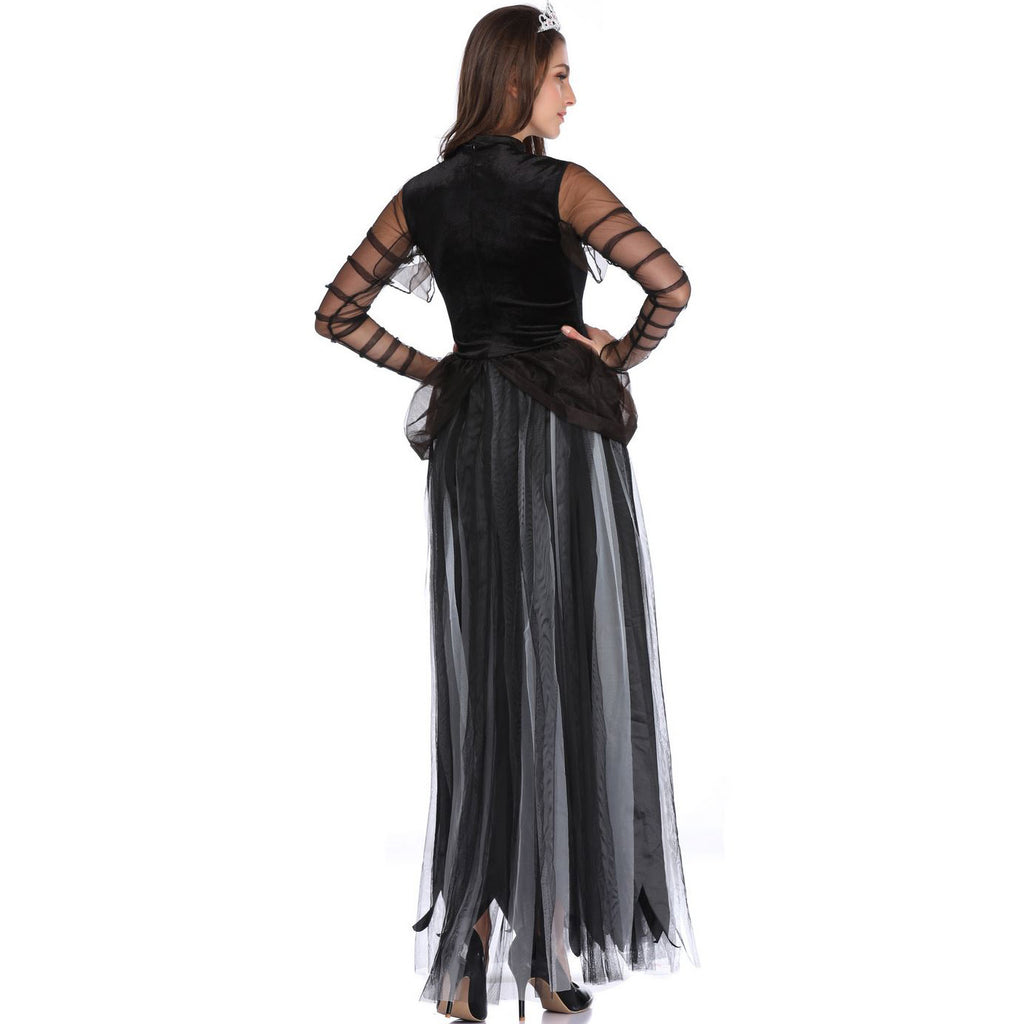 Zombie Ghost Bride Halloween Costume COS Hell Princess Dress Stage Performance Dress