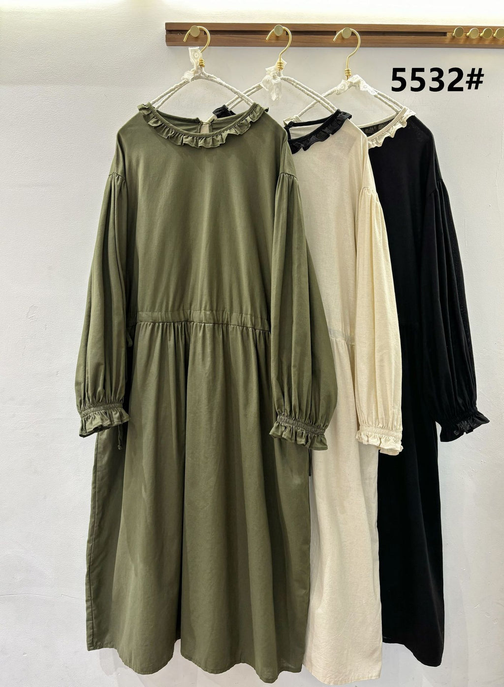 Loose long sleeved dress
