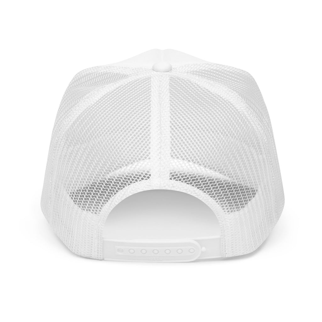 Palm Paradise Foam Trucker Hat: Embrace the Laid-Back Palm Tree Design!