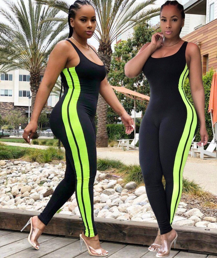 Sexy Mesh Hollow Halter Jumpsuit for Women