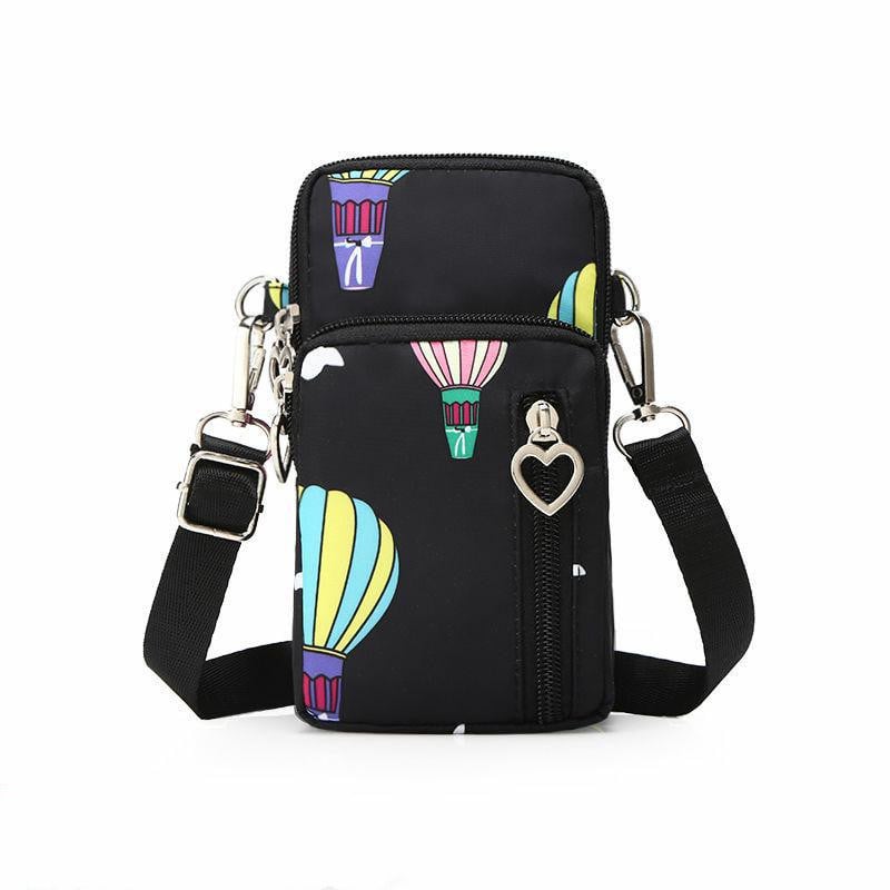 Two-Layer Double Zipper Coin Purse Small Bag
