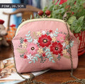 DIY Handcrafted Embroidered Coin Purse Material Kit