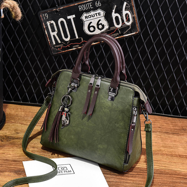 Cat-Themed Tote Bag, Shoulder & Crossbody Purse