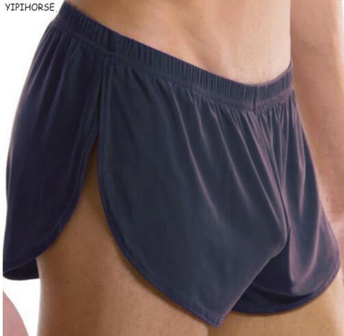 Comfortable Sexy Men's Ice Silk Boxer Shorts