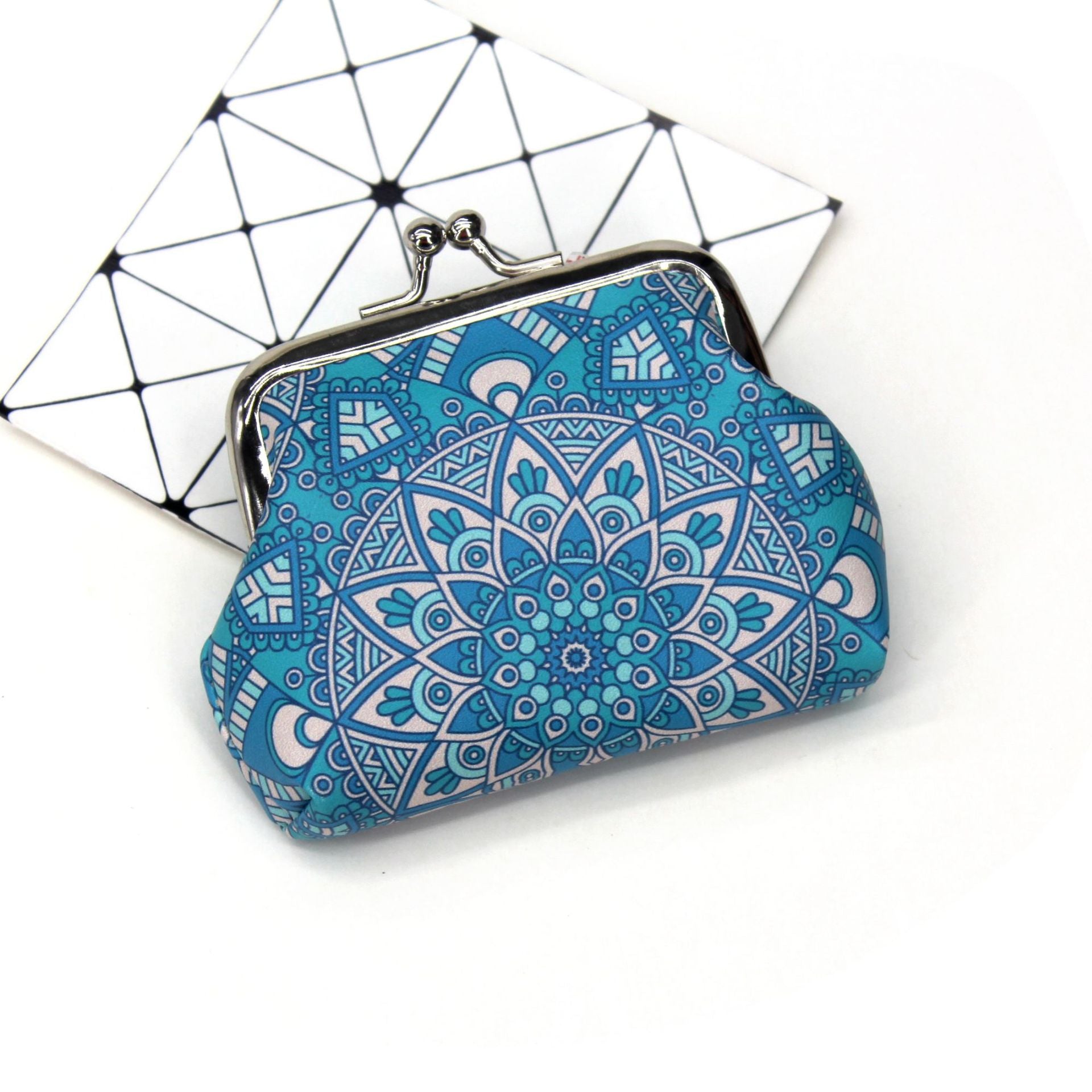 Creative Ethnic Print Coin Purse for Ladies