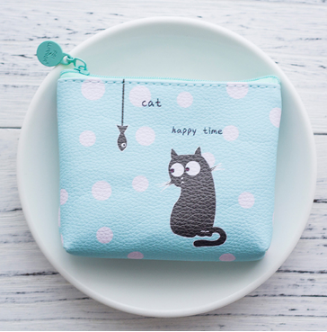 Creative Cartoon Zipper Coin Purse Wallet