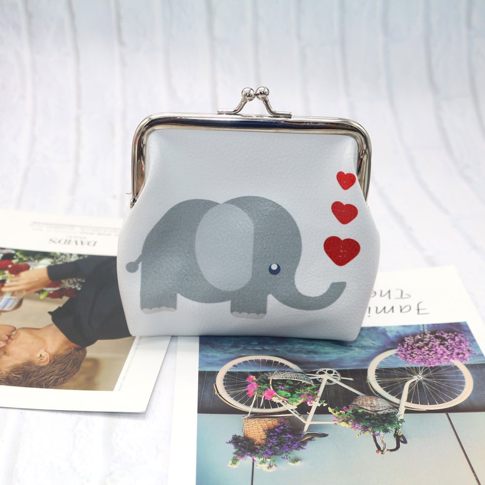 Cute Owl Animal Print Coin Purse