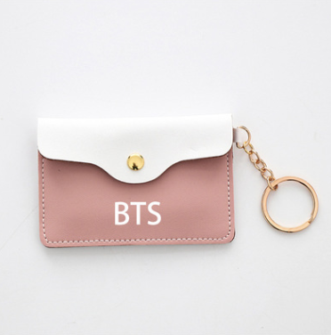 Casual Keychain Coin Purse with Keyring