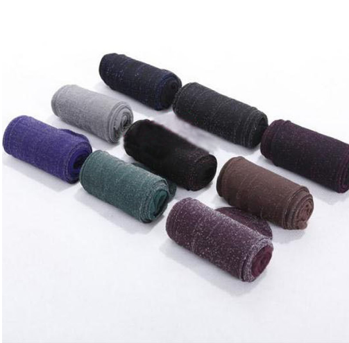 Colorful Silver Thread Stockings - Sexy Pantyhose