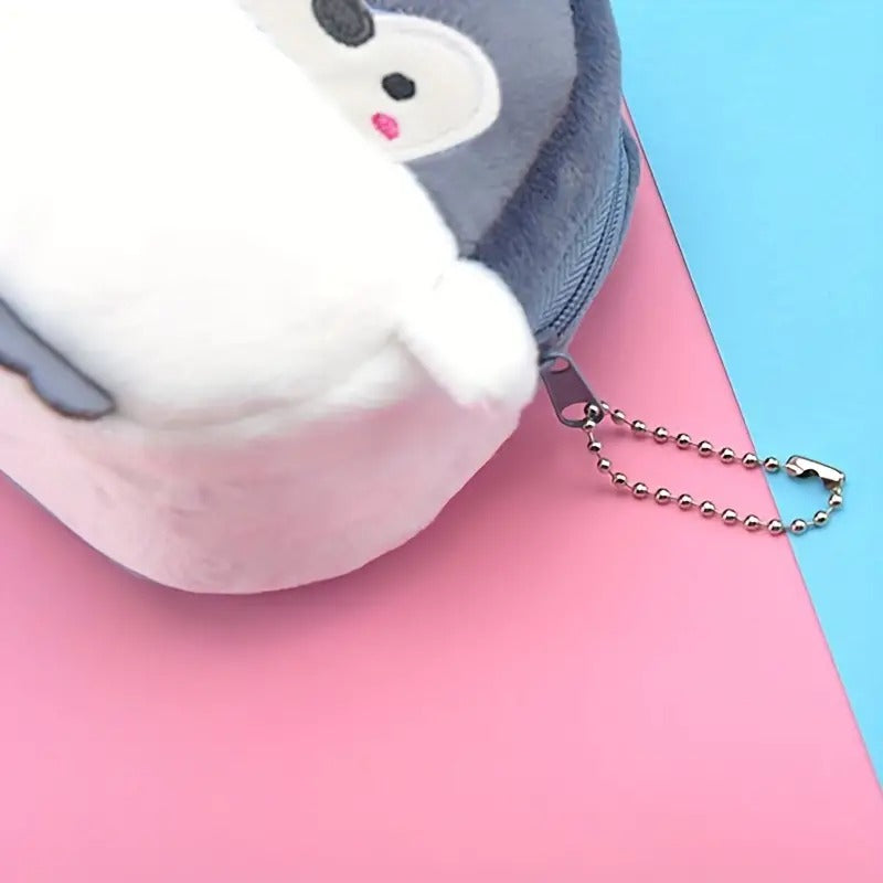 Cute Penguin Coin Purse and Lipstick Bag