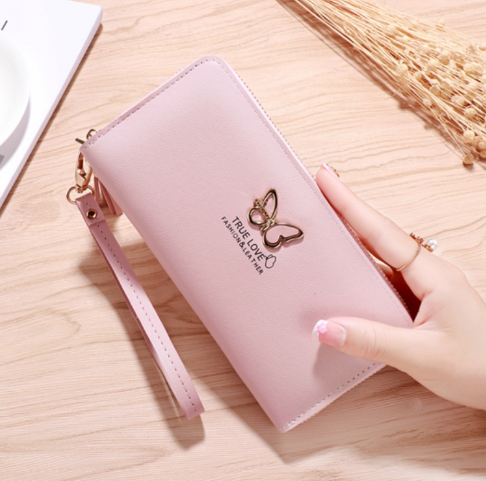 Women's Long Zip Wallet and Coin Purse