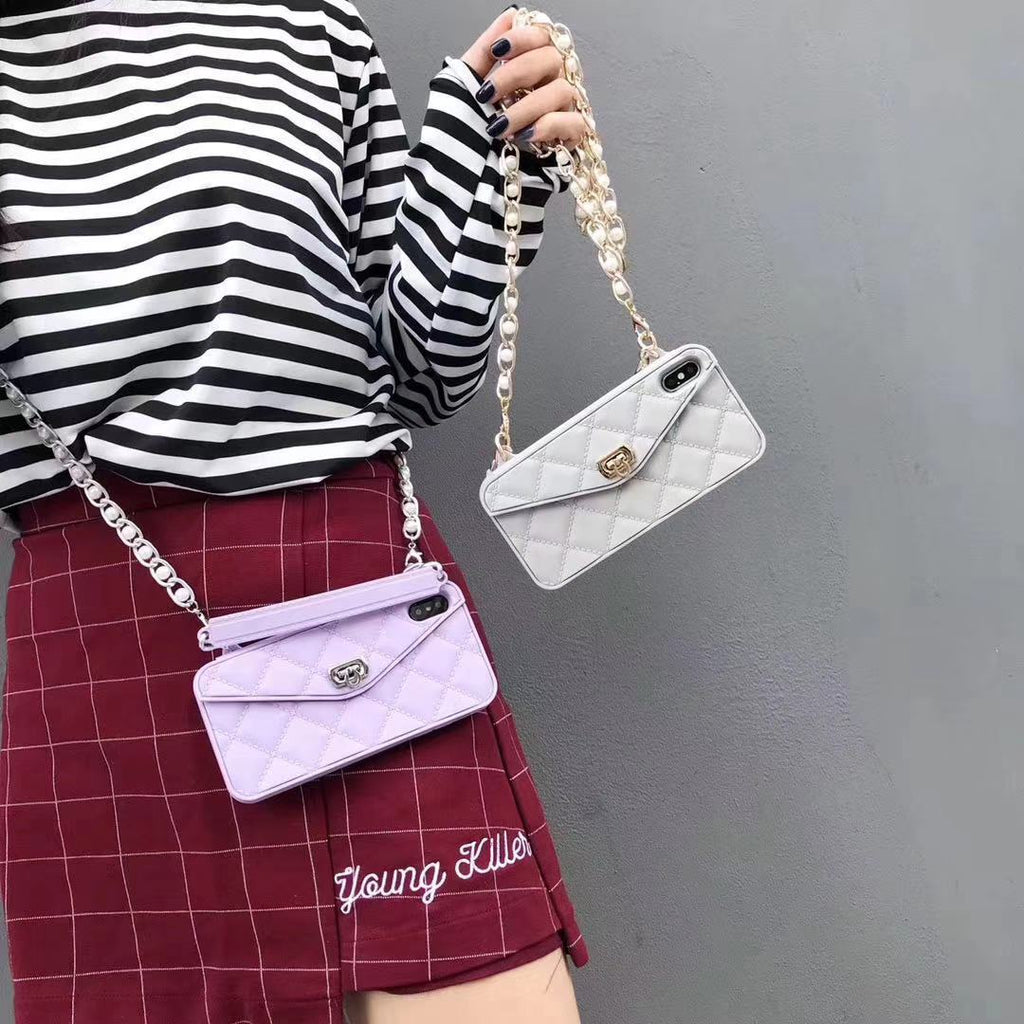Crossbody Silicone Phone Case with Coin Purse
