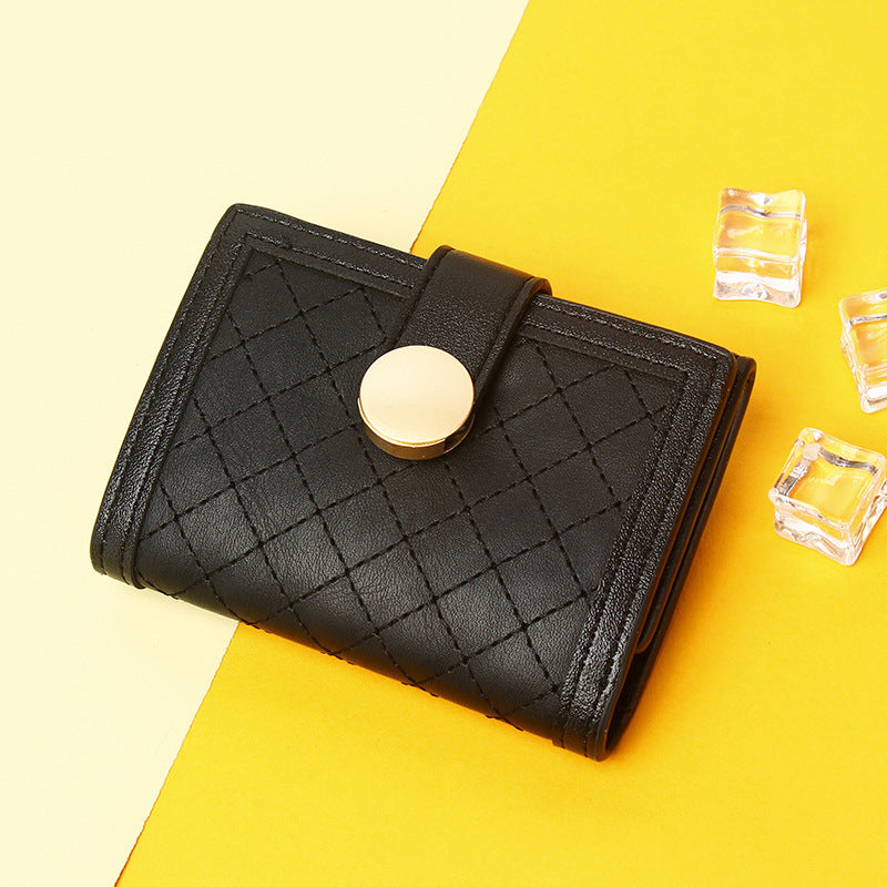 Compact Multi-Card Holder Coin Purse for Students