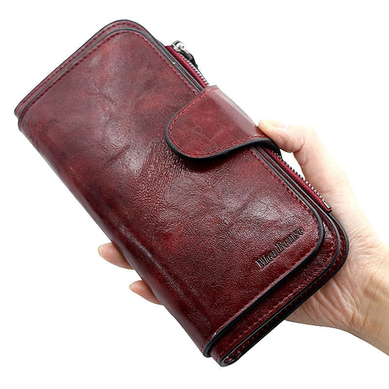 Tri-fold Women's Coin Purse and Wallet
