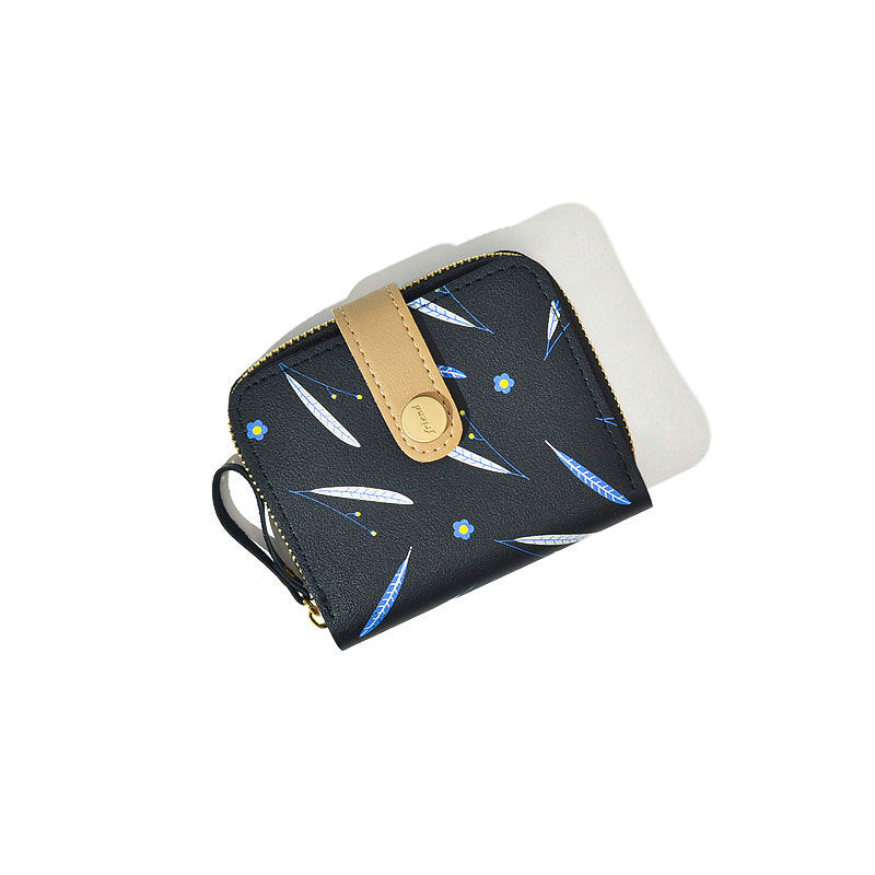 Cute Women's Leather Coin Purse with Large Capacity