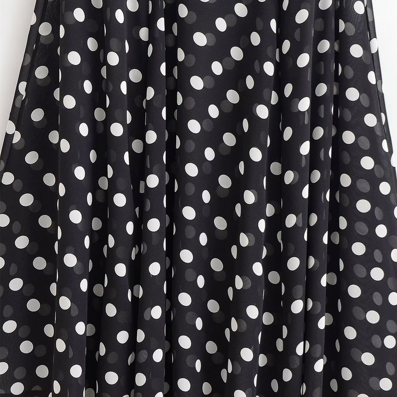 Off shoulder hanging neck collar dress