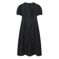 Commuting style linen blend dress