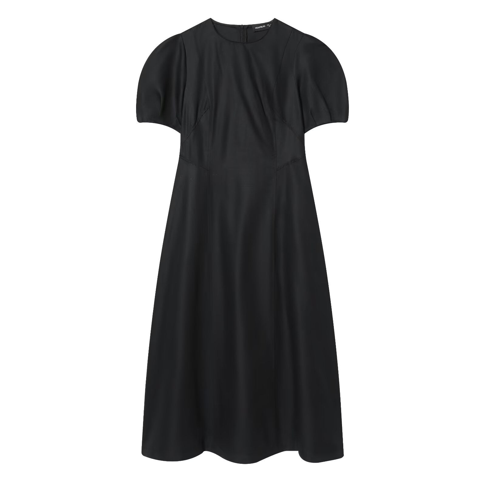 Commuting style linen blend dress