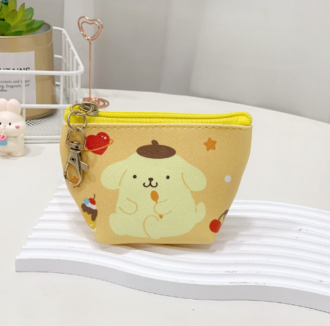Mini Fruit Cat Coin Purse and Keychain Combo