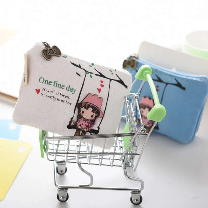 Kawaii Cartoon Animal Coin Purse and Card Holder
