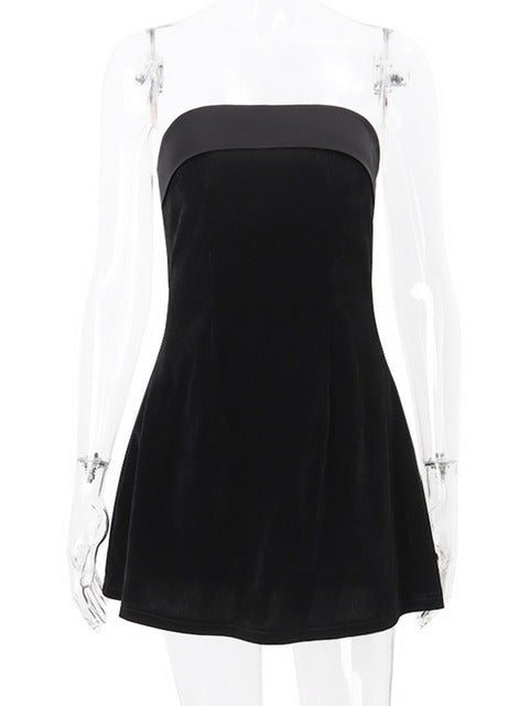 Strapless Backless Sexy Mini Dress for Women
