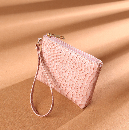 Solid Color PU Clutch Purse Bag