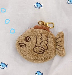 Cute Plush Snapper Coin Purse for Kids