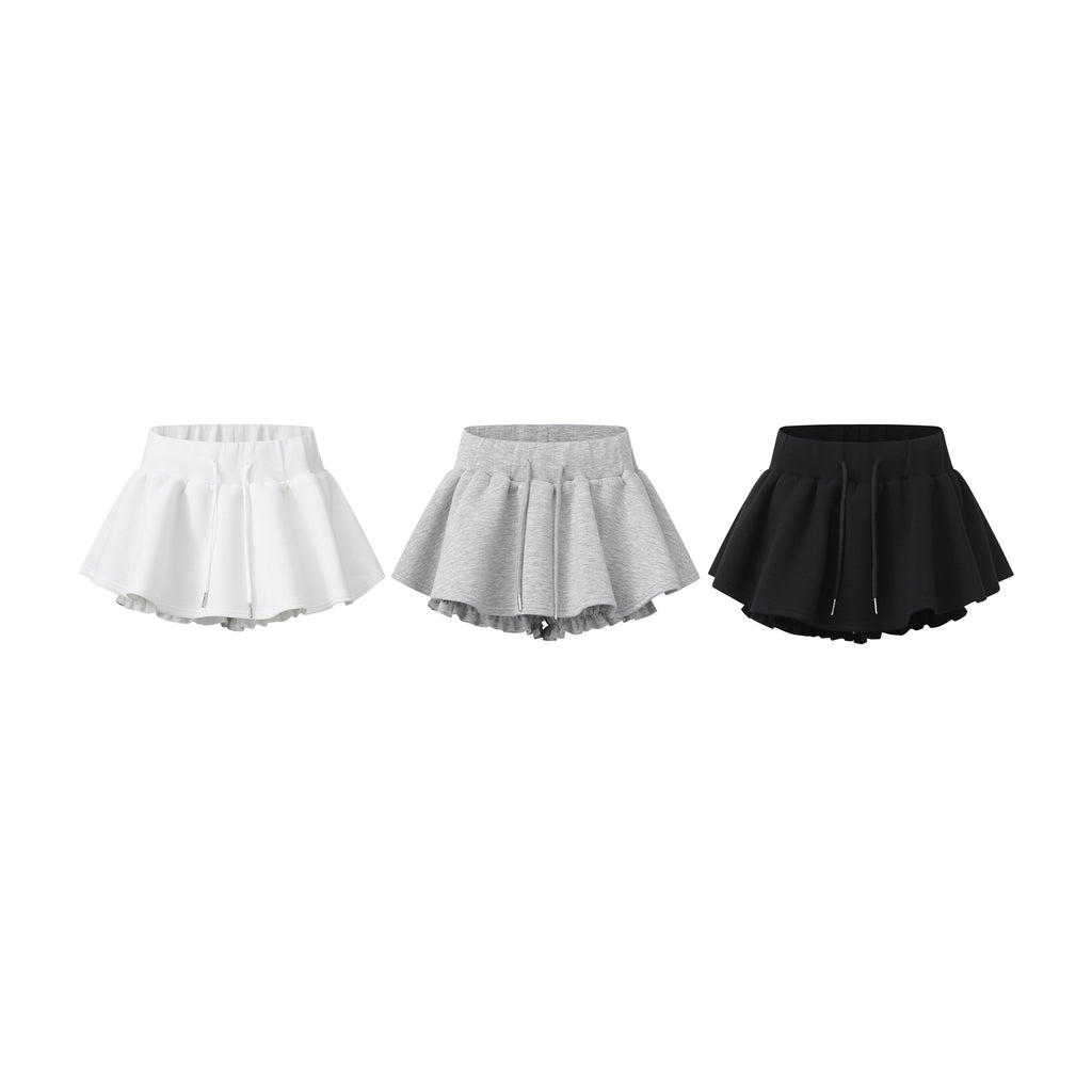 Short Patchwork Mini Skirt with Lined Inner Layer, Patched Skirt for Wholesale