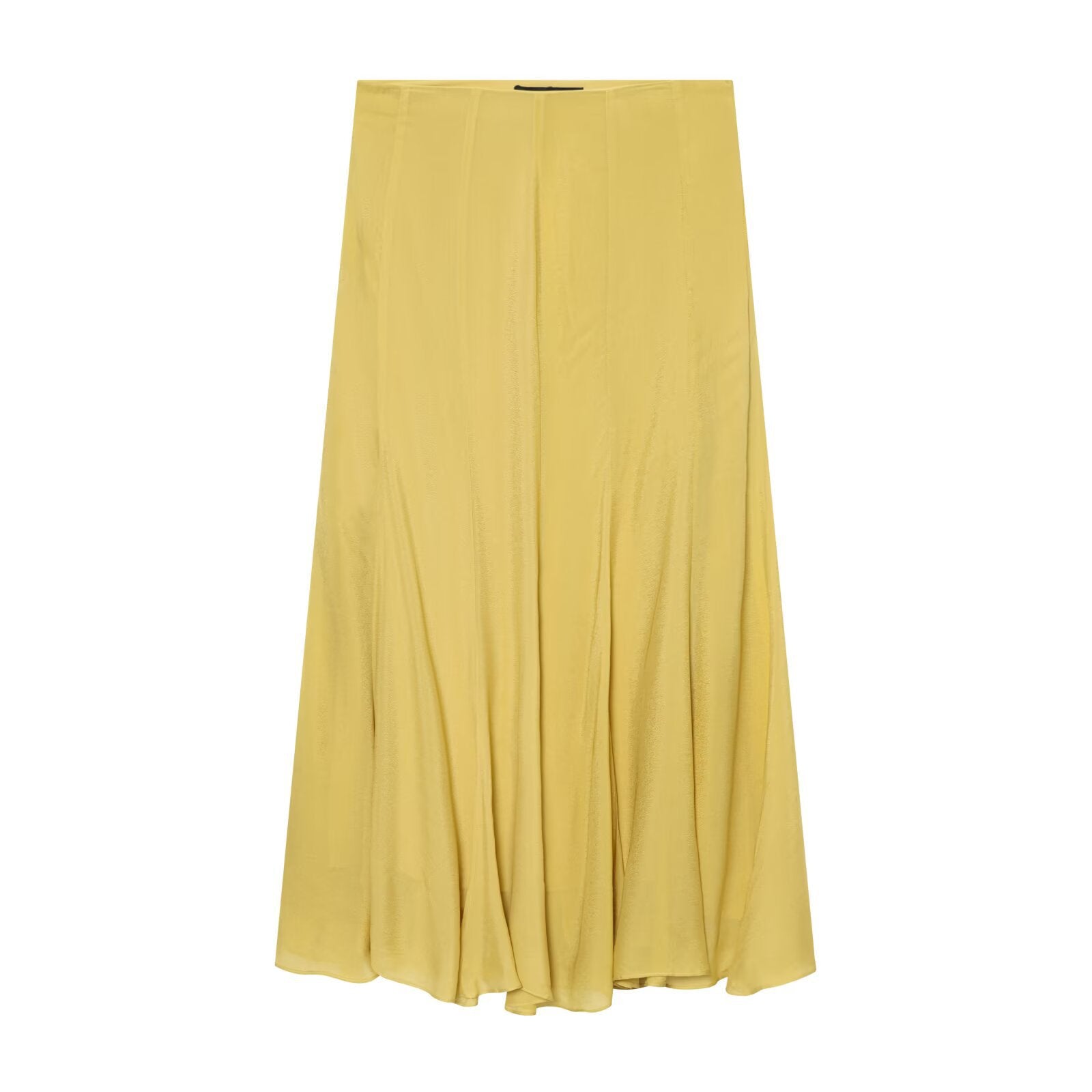 French lazy style versatile flowing long skirt