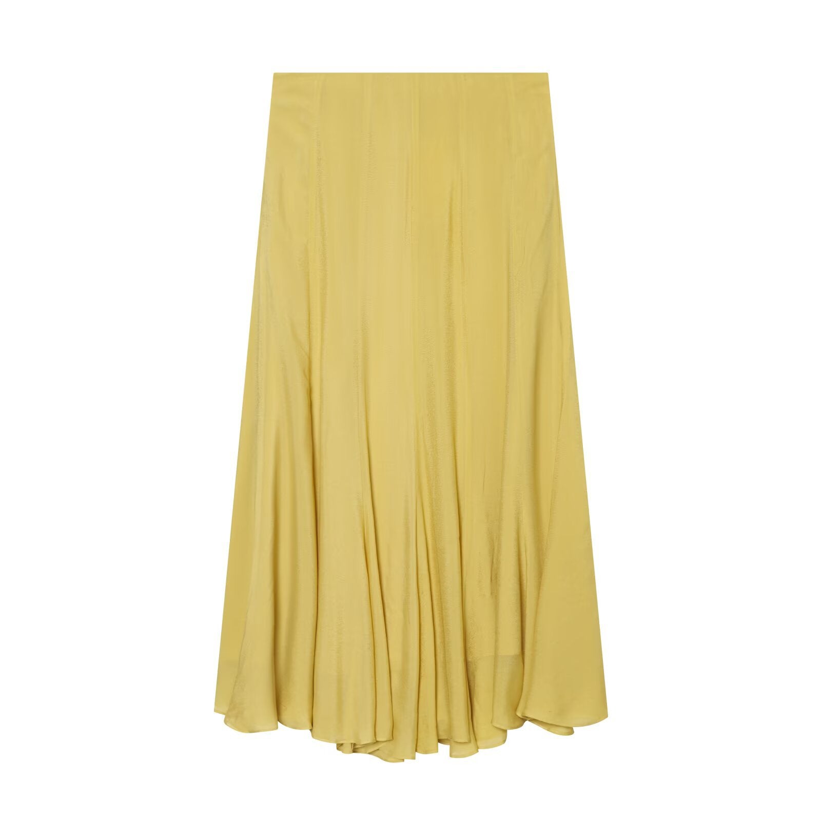French lazy style versatile flowing long skirt