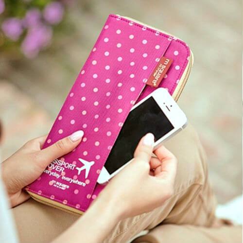 Passport Holder and Travel Portable Coin Purse